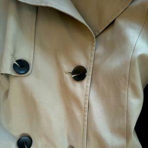 Halogen rain coat women light brown